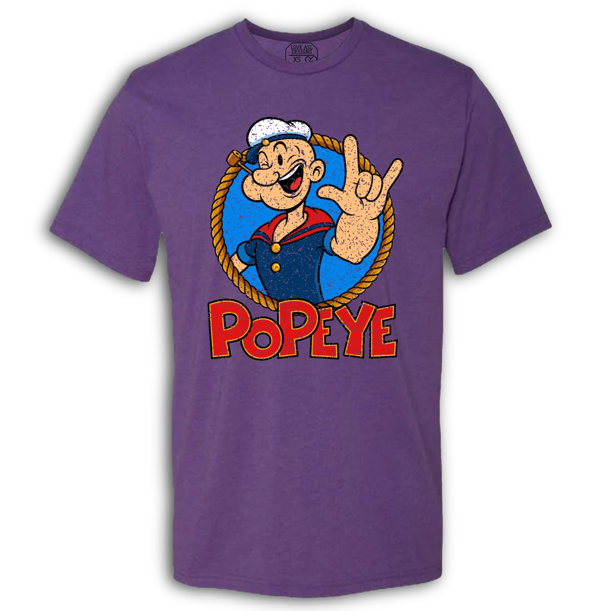 Popeye ASL 02 Crew T-Shirt