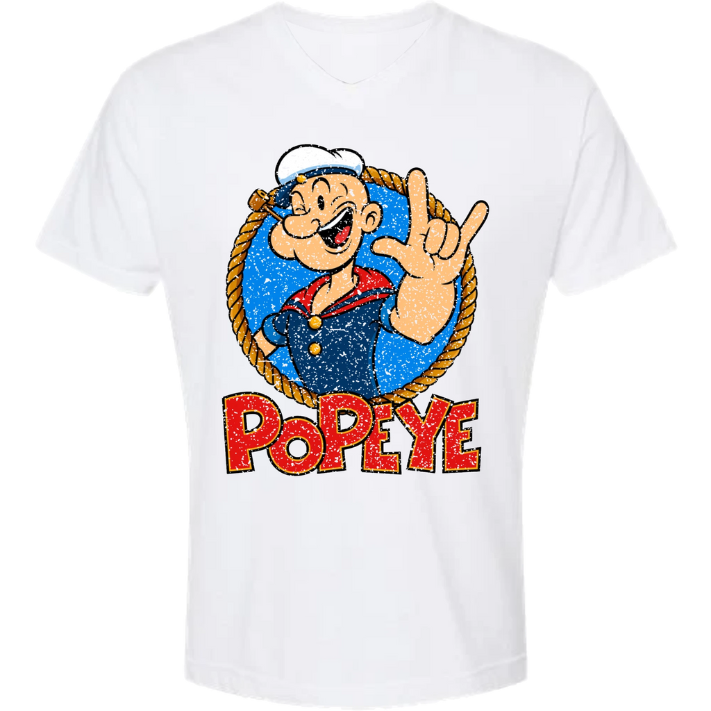 Popeye ASL 02 V-Neck T-Shirt (MEN)