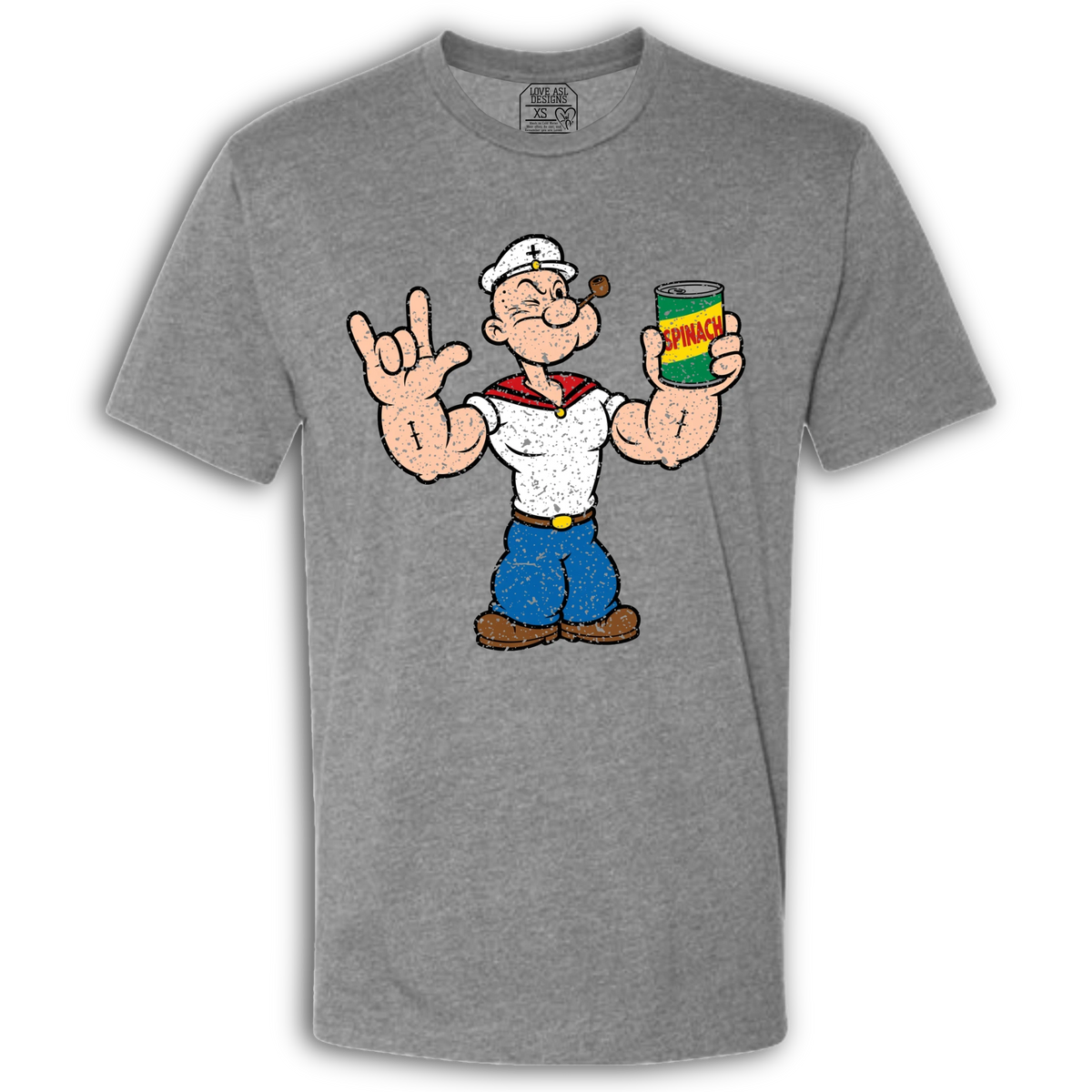 Popeye ASL 03 Crew T-Shirt