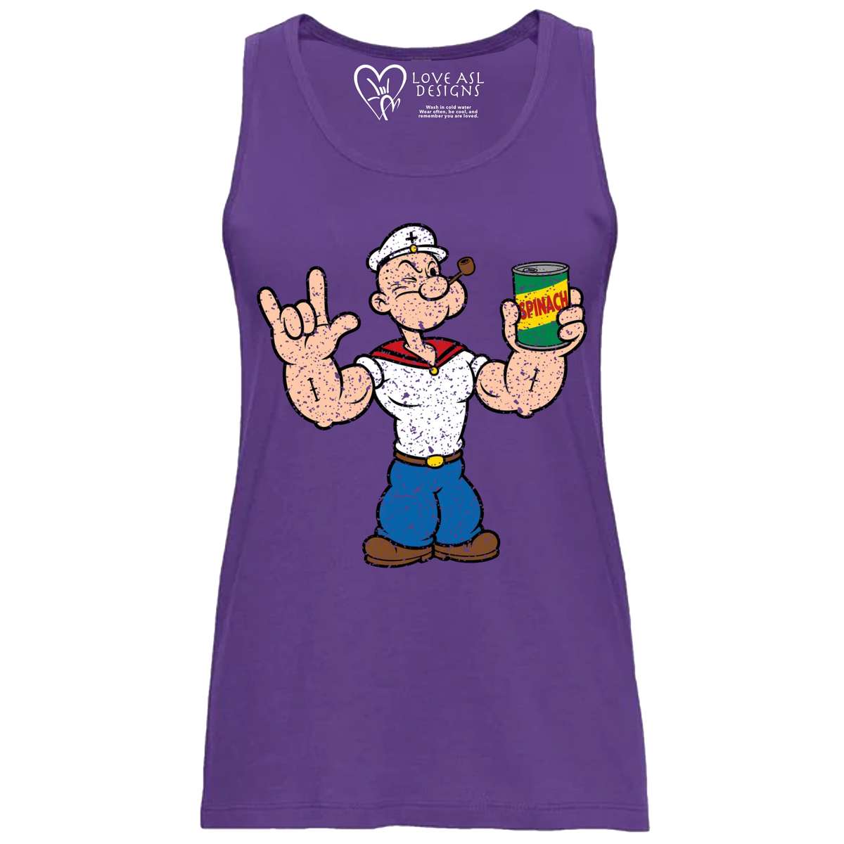 Popeye ASL 03 Tank Top (WOMEN)