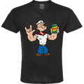 Popeye ASL 03 V-Neck T-Shirt (MEN)