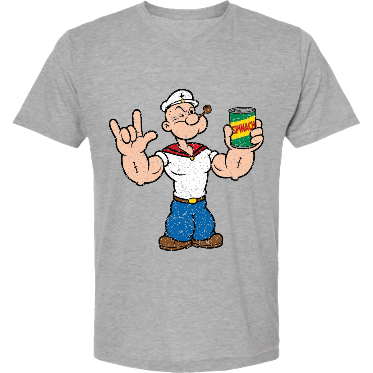 Popeye ASL 03 V-Neck T-Shirt (MEN)