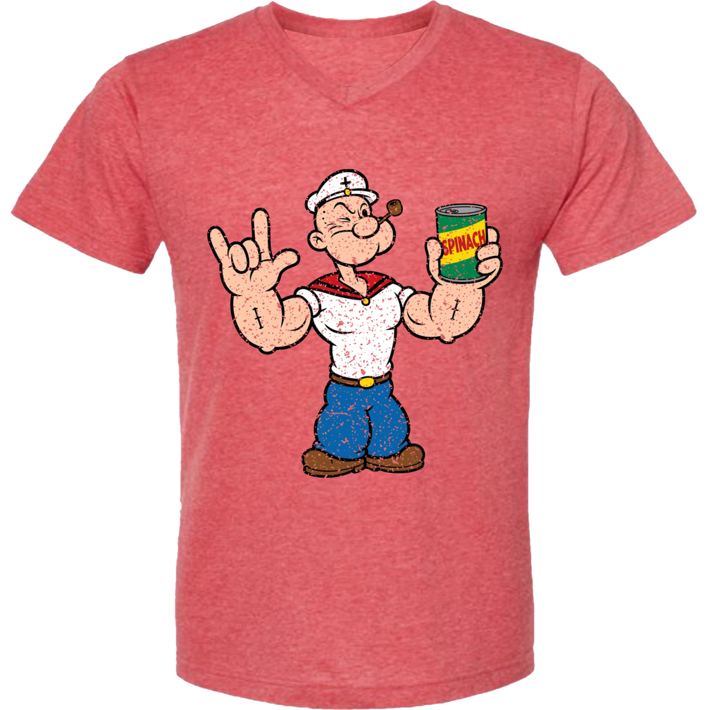 Popeye ASL 03 V-Neck T-Shirt (MEN)