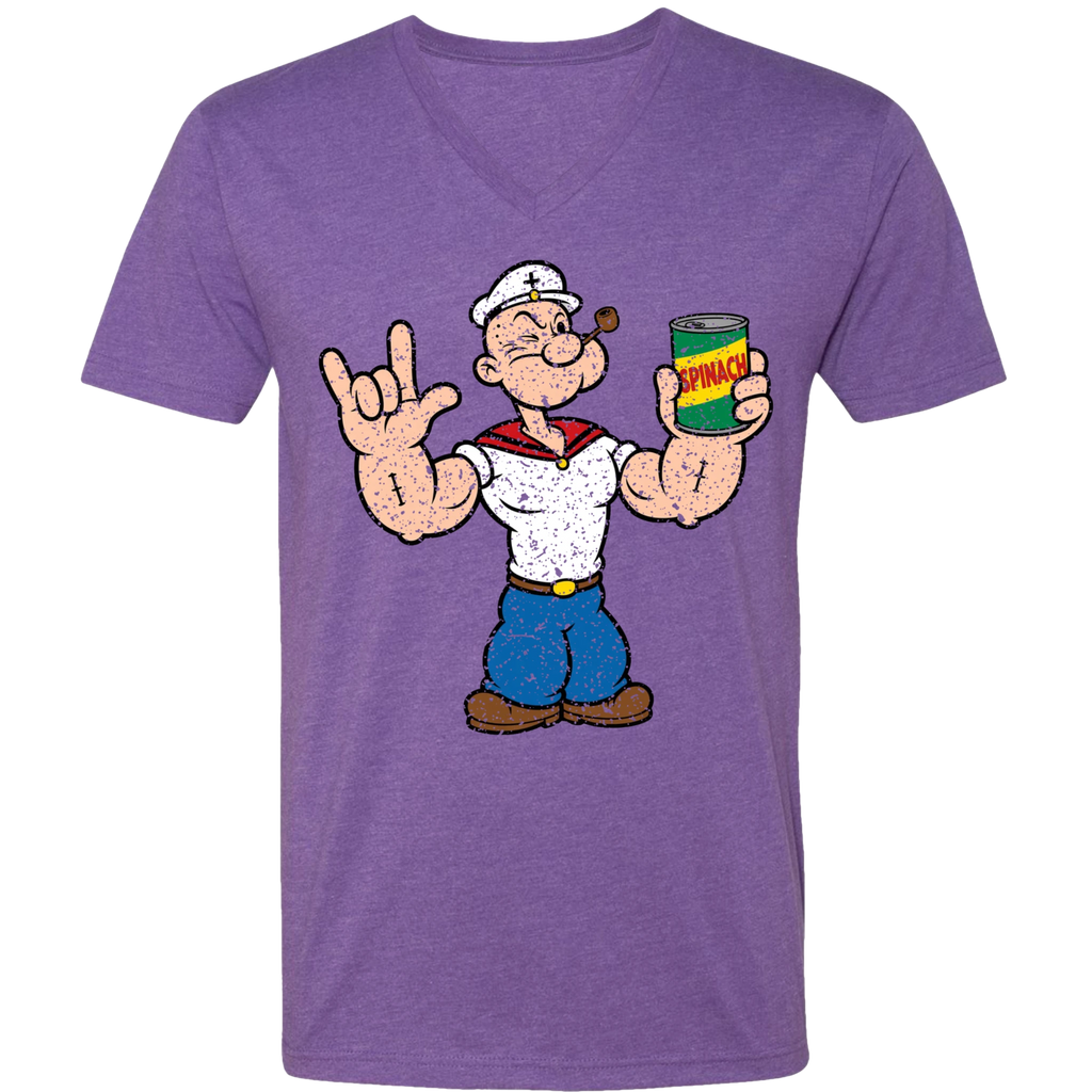 Popeye ASL 03 V-Neck T-Shirt (MEN)