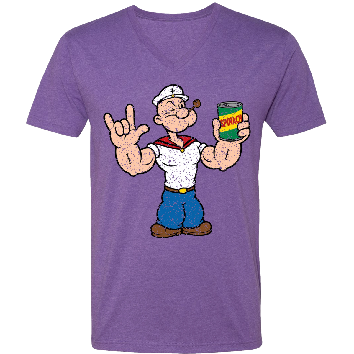 Popeye ASL 03 V-Neck T-Shirt (MEN)