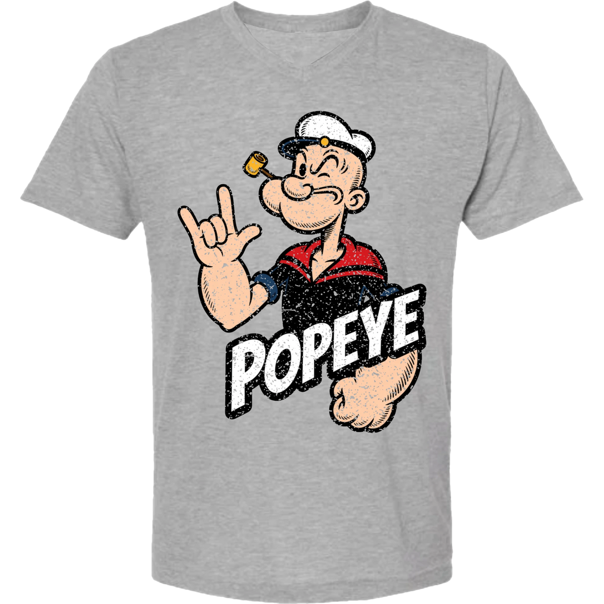 Popeye ASL 04 V-Neck T-Shirt (MEN)