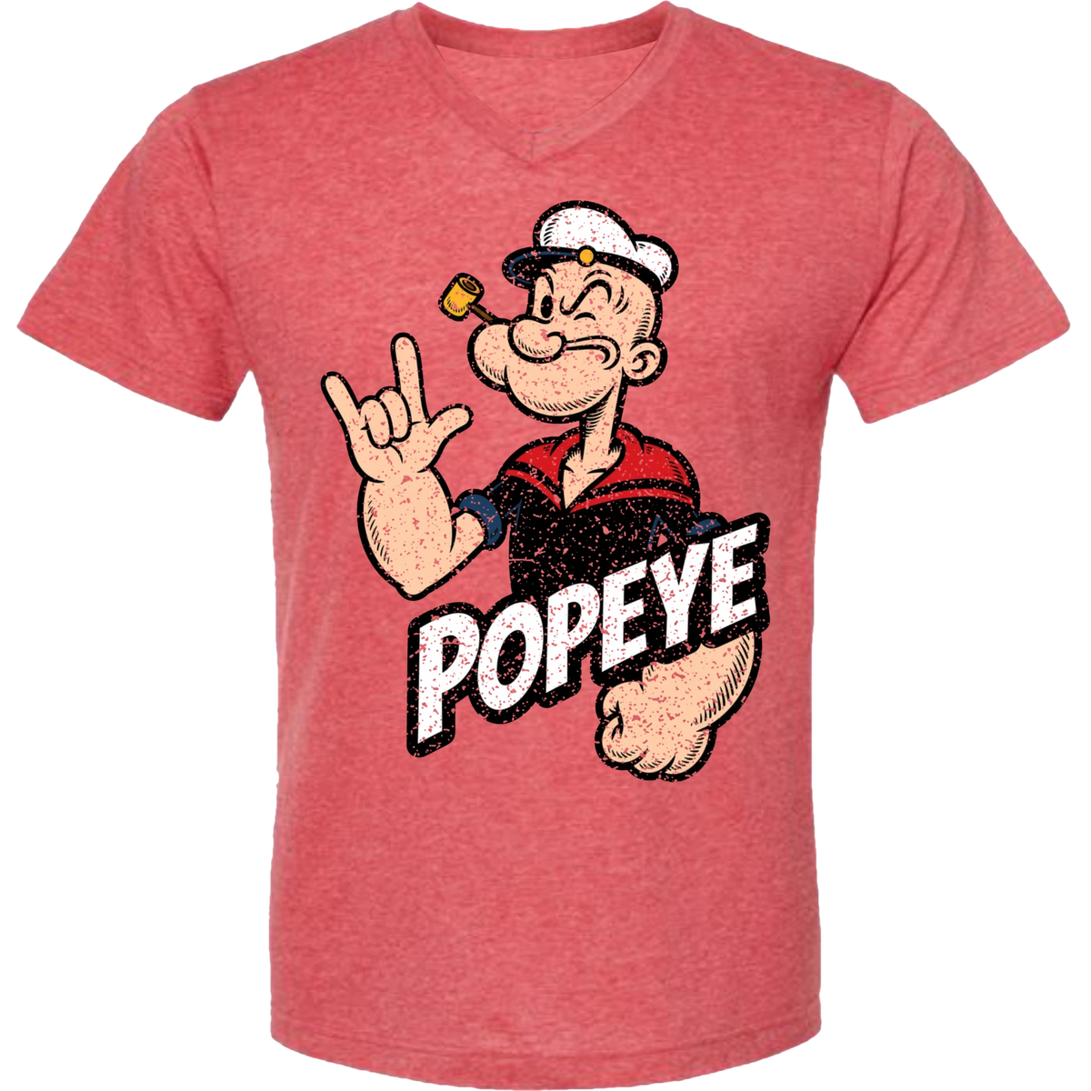 Popeye ASL 04 V-Neck T-Shirt (MEN)