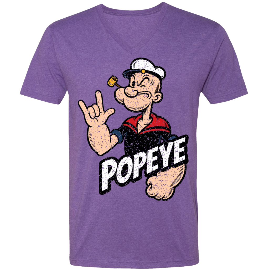 Popeye ASL 04 V-Neck T-Shirt (MEN)