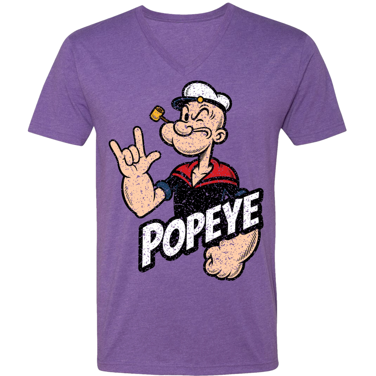 Popeye ASL 04 V-Neck T-Shirt (MEN)