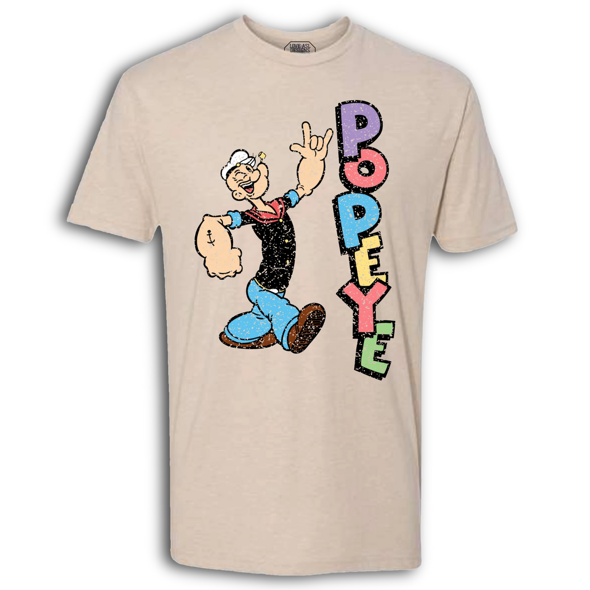 Popeye ASL 05 Crew T-Shirt