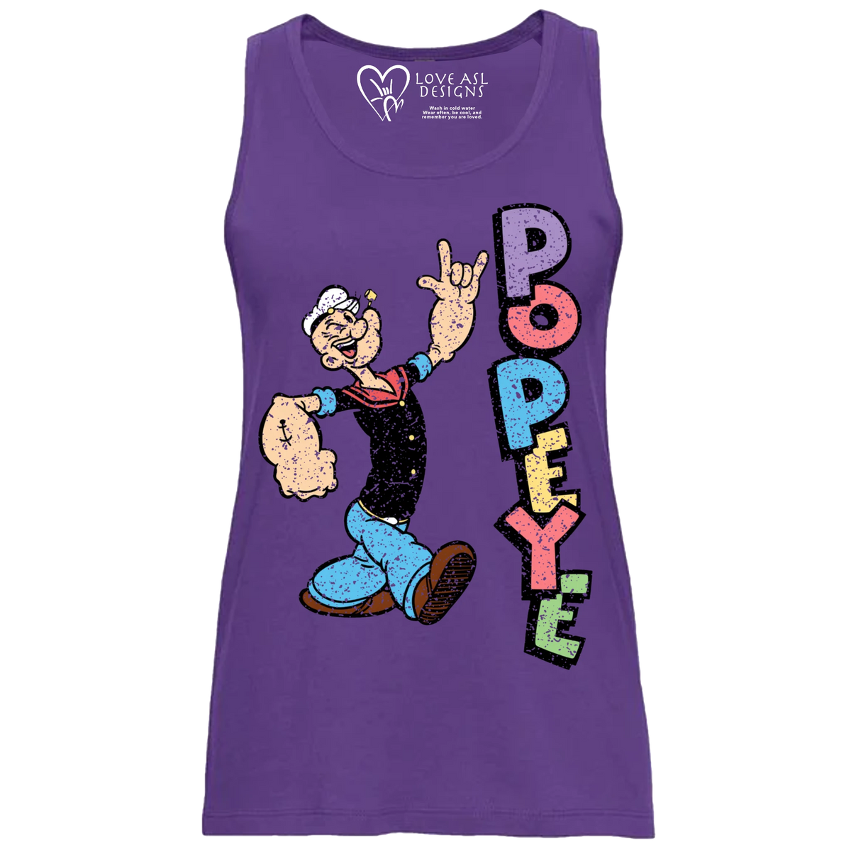 Popeye ASL 05 Tank Top (WOMEN)