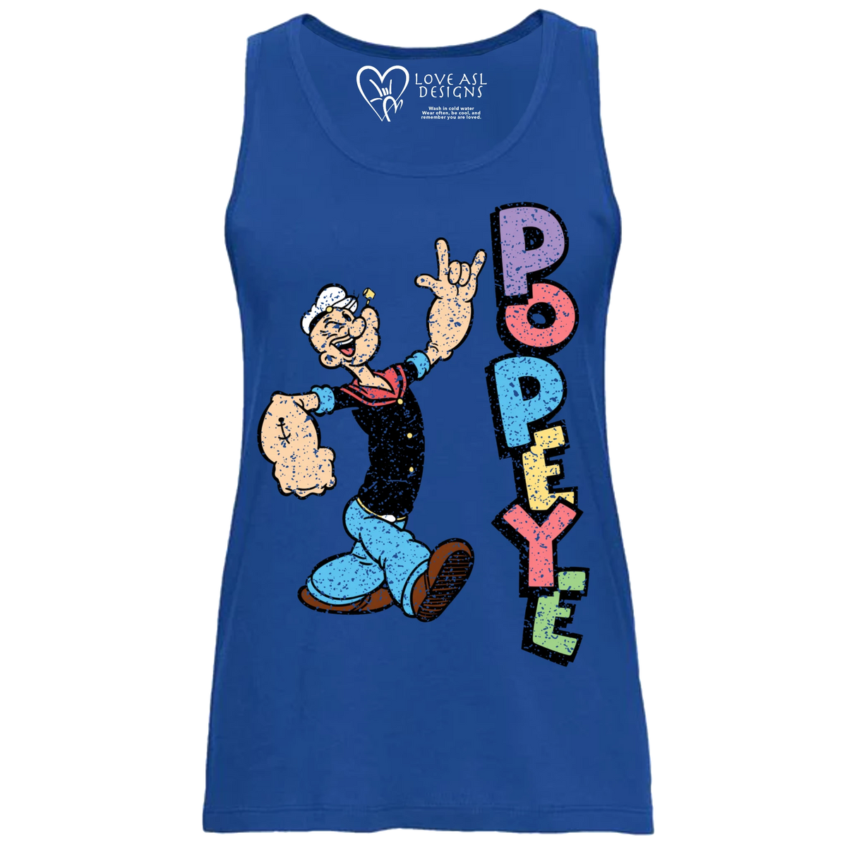 Popeye ASL 05 Tank Top (WOMEN)