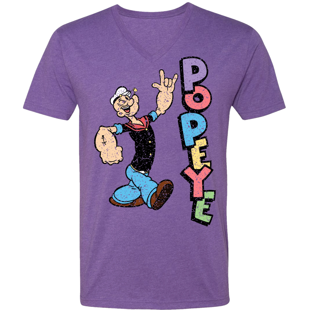 Popeye ASL 05 V-Neck T-Shirt (MEN)