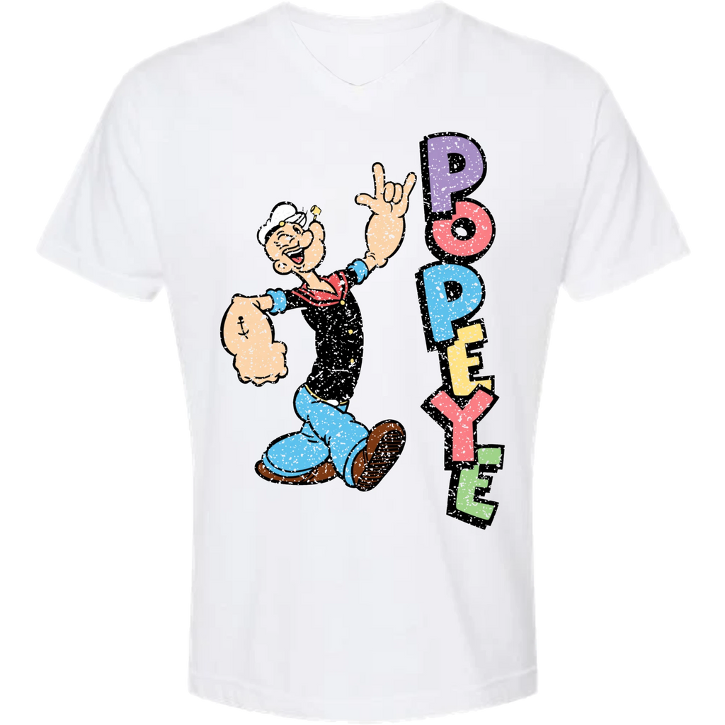 Popeye ASL 05 V-Neck T-Shirt (MEN)