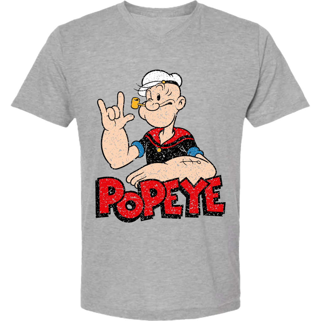 Popeye ASL 06 V-Neck T-Shirt (MEN)