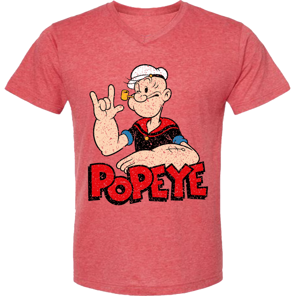 Popeye ASL 06 V-Neck T-Shirt (MEN)