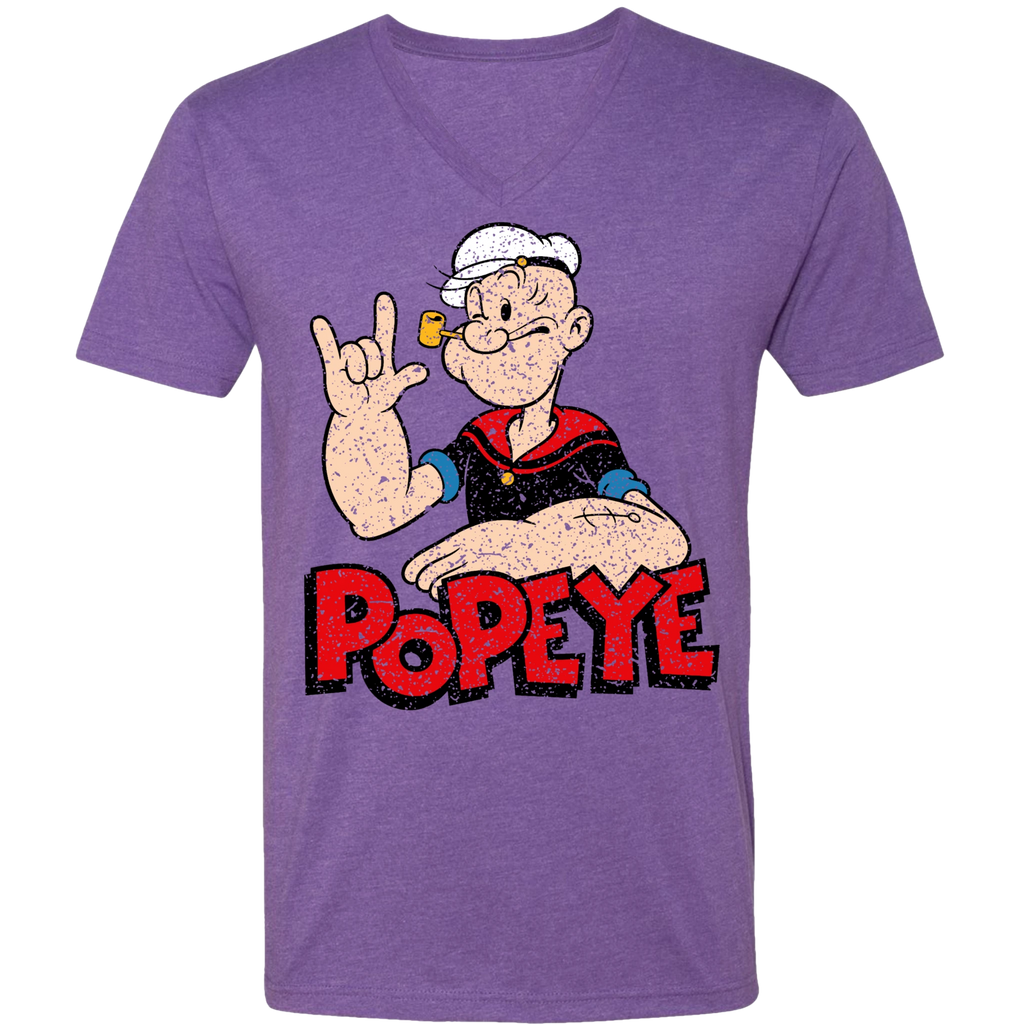 Popeye ASL 06 V-Neck T-Shirt (MEN)