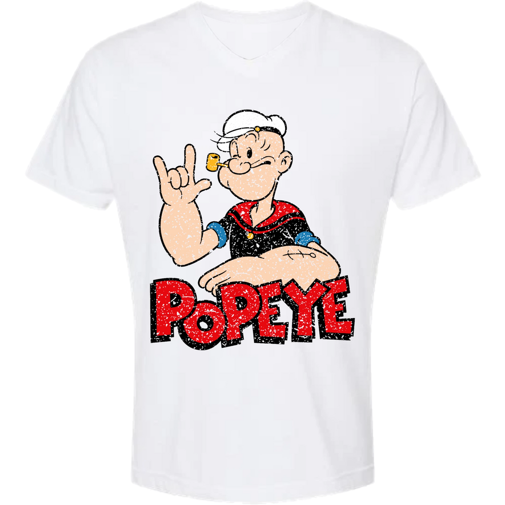 Popeye ASL 06 V-Neck T-Shirt (MEN)