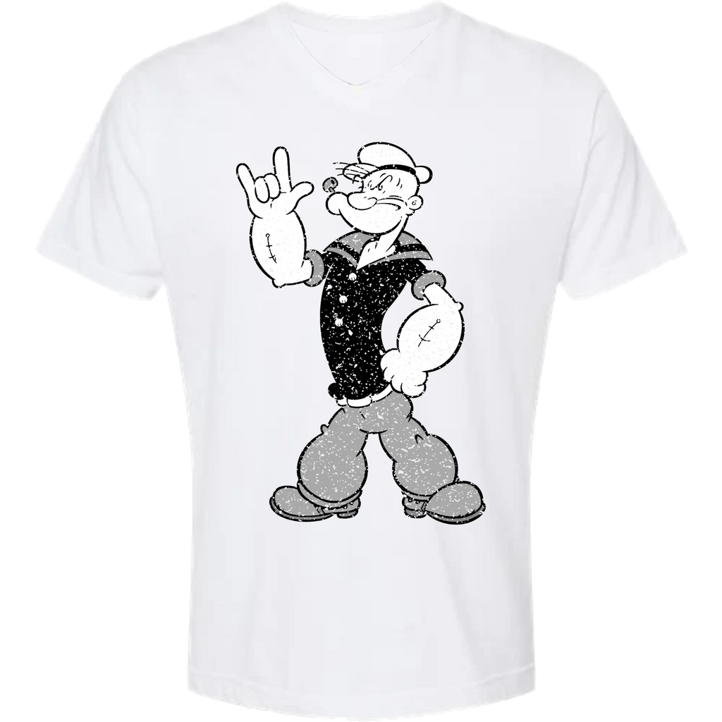 Popeye ASL 07 V-Neck T-Shirt (MEN)