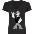 Popeye ASL 07 V-Neck T-Shirt (WOMEN)
