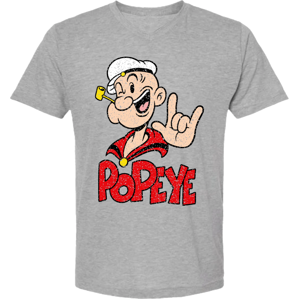 Popeye ASL 08 V-Neck T-Shirt (MEN)