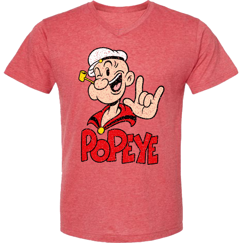 Popeye ASL 08 V-Neck T-Shirt (MEN)