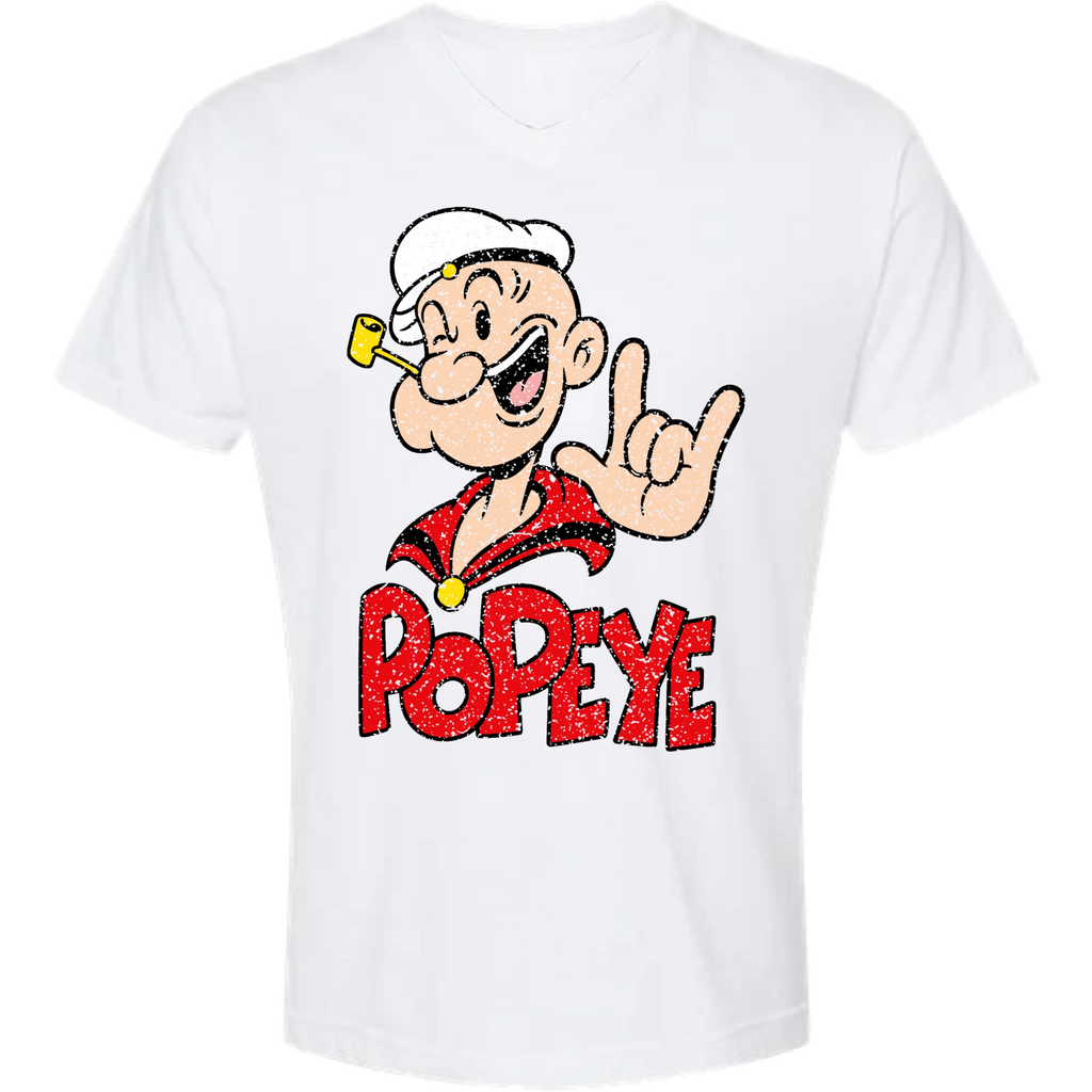 Popeye ASL 08 V-Neck T-Shirt (MEN)