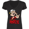 Popeye ASL 08 V-Neck T-Shirt (WOMEN)