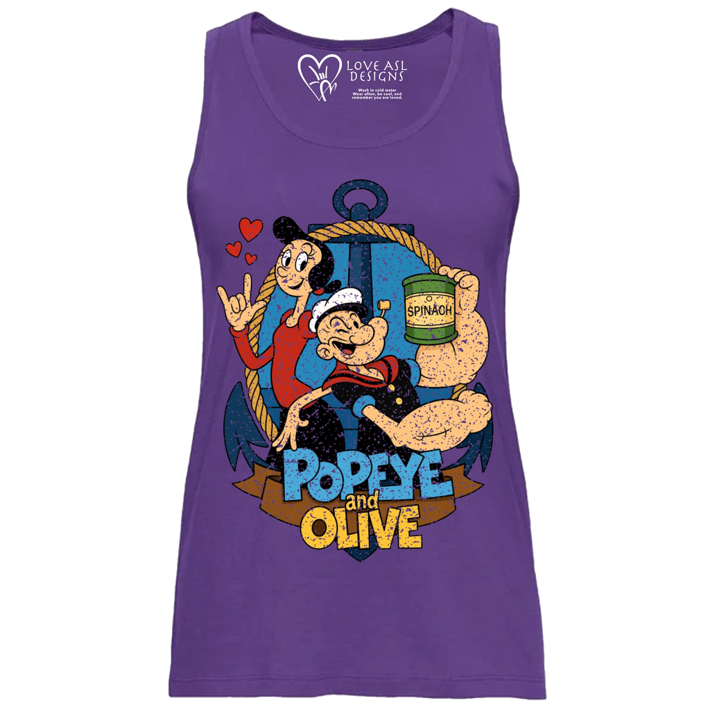 Popeye ASL 09 Tank Top (WOMEN)