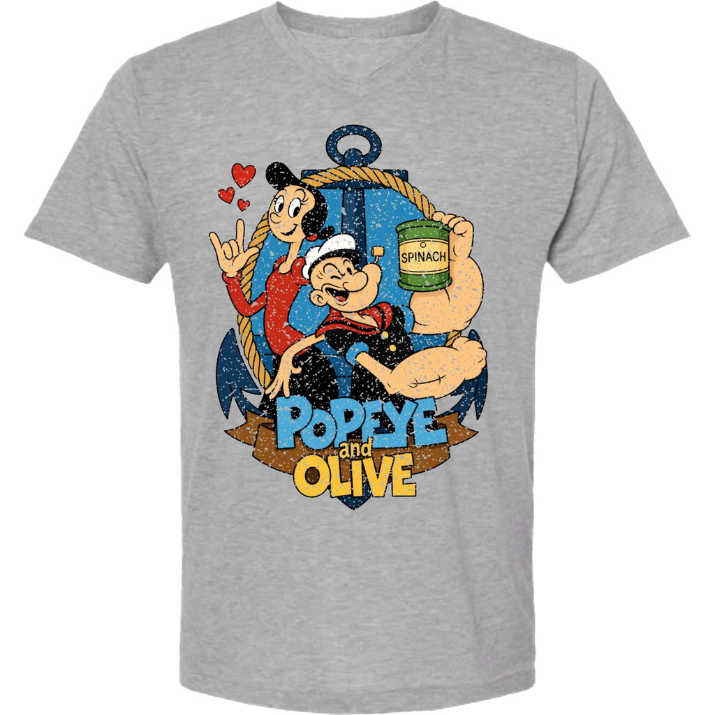 Popeye ASL 09 V-Neck T-Shirt (MEN)