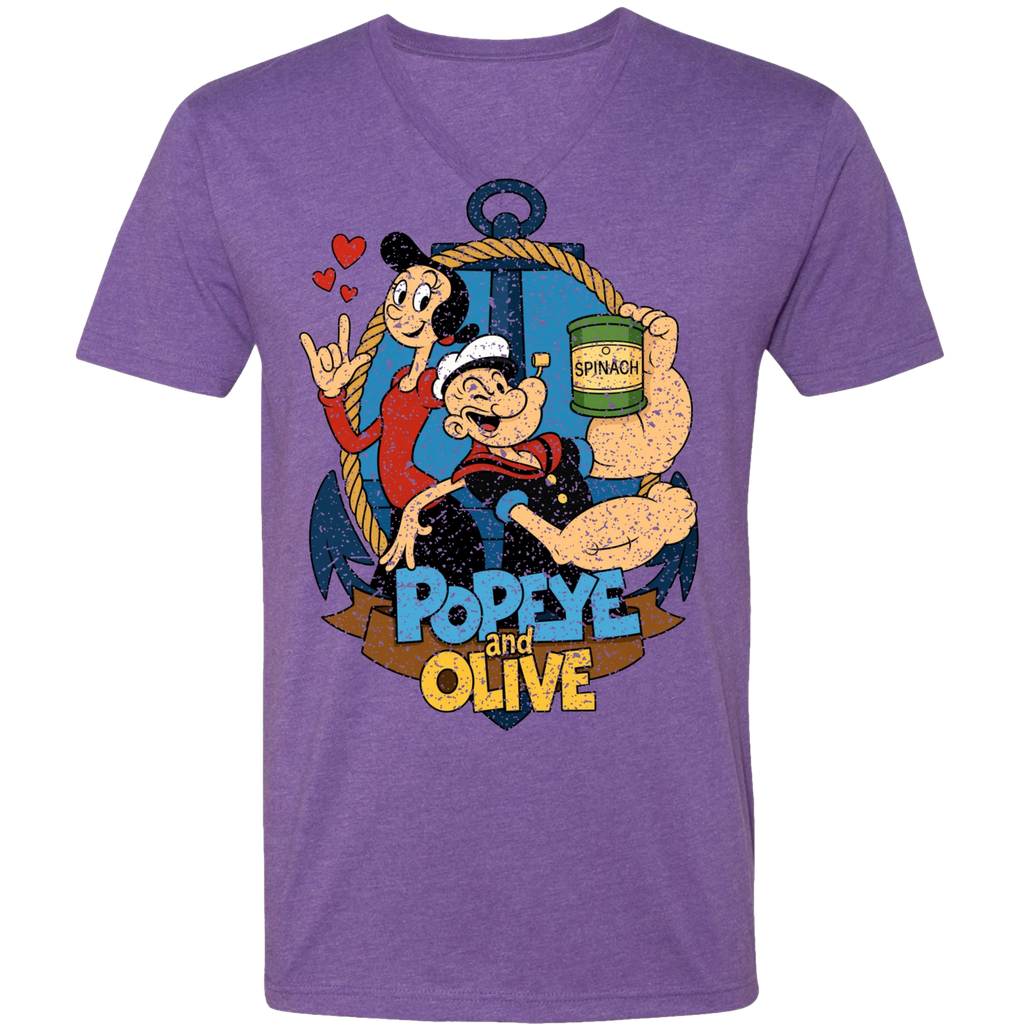 Popeye ASL 09 V-Neck T-Shirt (MEN)