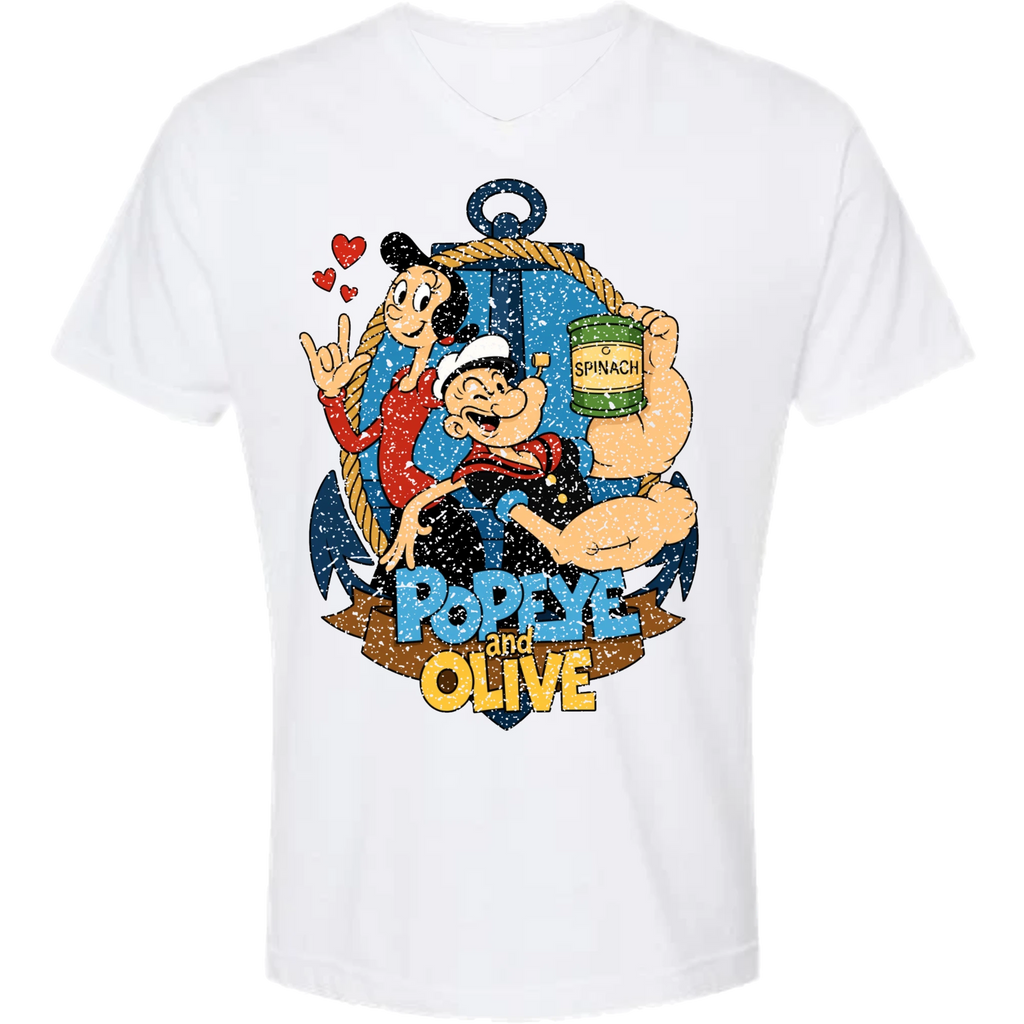 Popeye ASL 09 V-Neck T-Shirt (MEN)