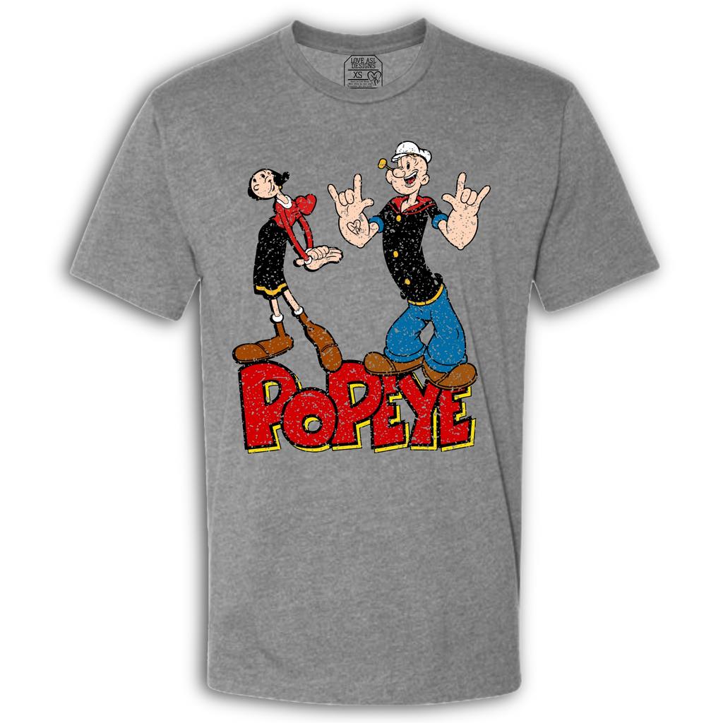 Popeye ASL 10 Crew T-Shirt
