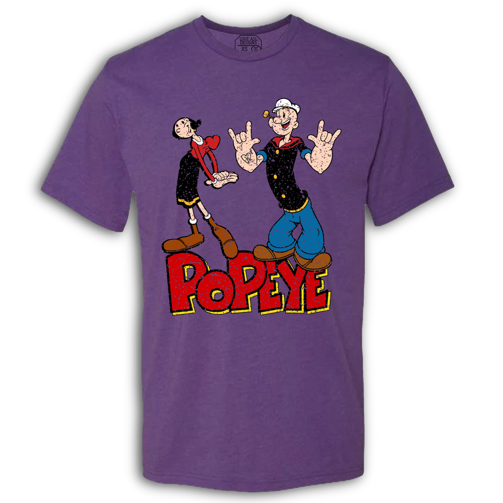 Popeye ASL 10 Crew T-Shirt