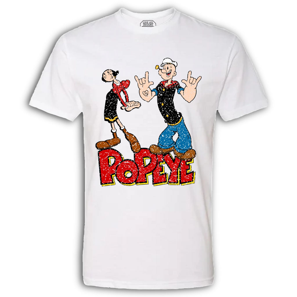 Popeye ASL 10 Crew T-Shirt