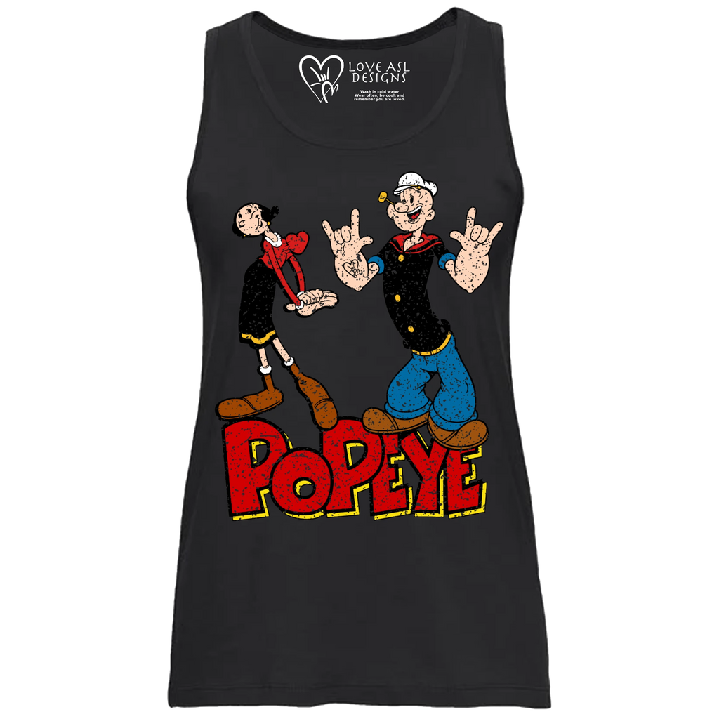Popeye ASL 10 Tank Top (WOMEN)
