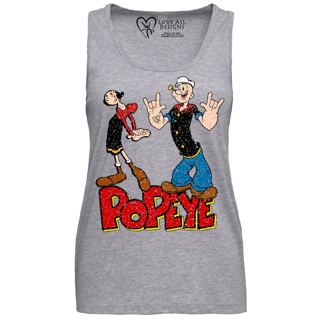 Popeye ASL 10 Tank Top (WOMEN)