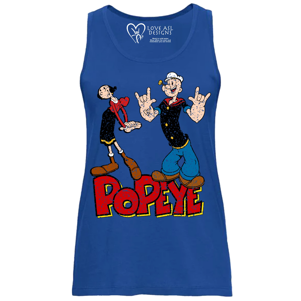 Popeye ASL 10 Tank Top (WOMEN)
