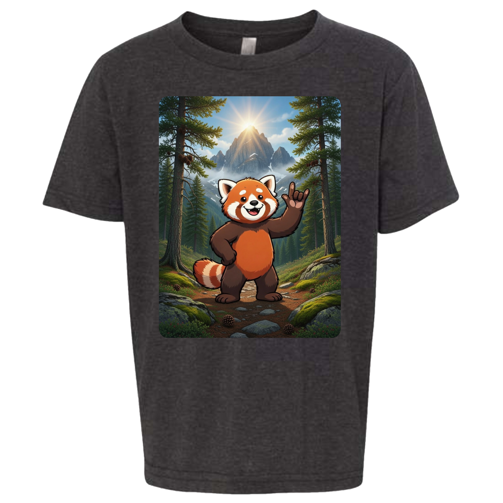 ASL Red Panda T-Shirt (Kids Sizes)