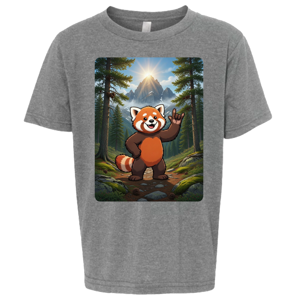 ASL Red Panda T-Shirt (Kids Sizes)