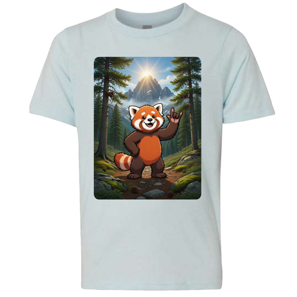 ASL Red Panda T-Shirt (Kids Sizes)