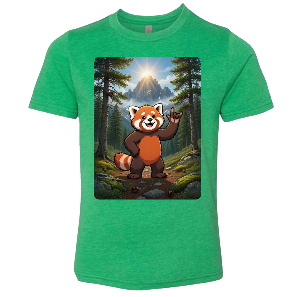 ASL Red Panda T-Shirt (Kids Sizes)