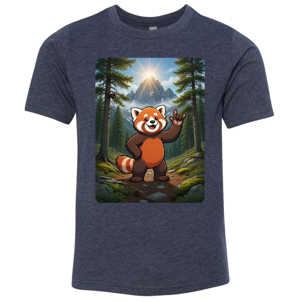 ASL Red Panda T-Shirt (Kids Sizes)