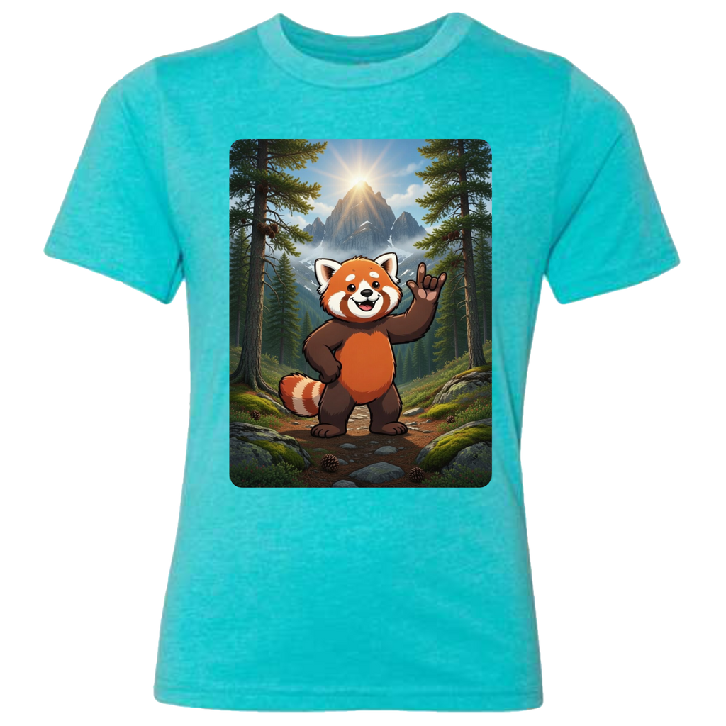 ASL Red Panda T-Shirt (Kids Sizes)