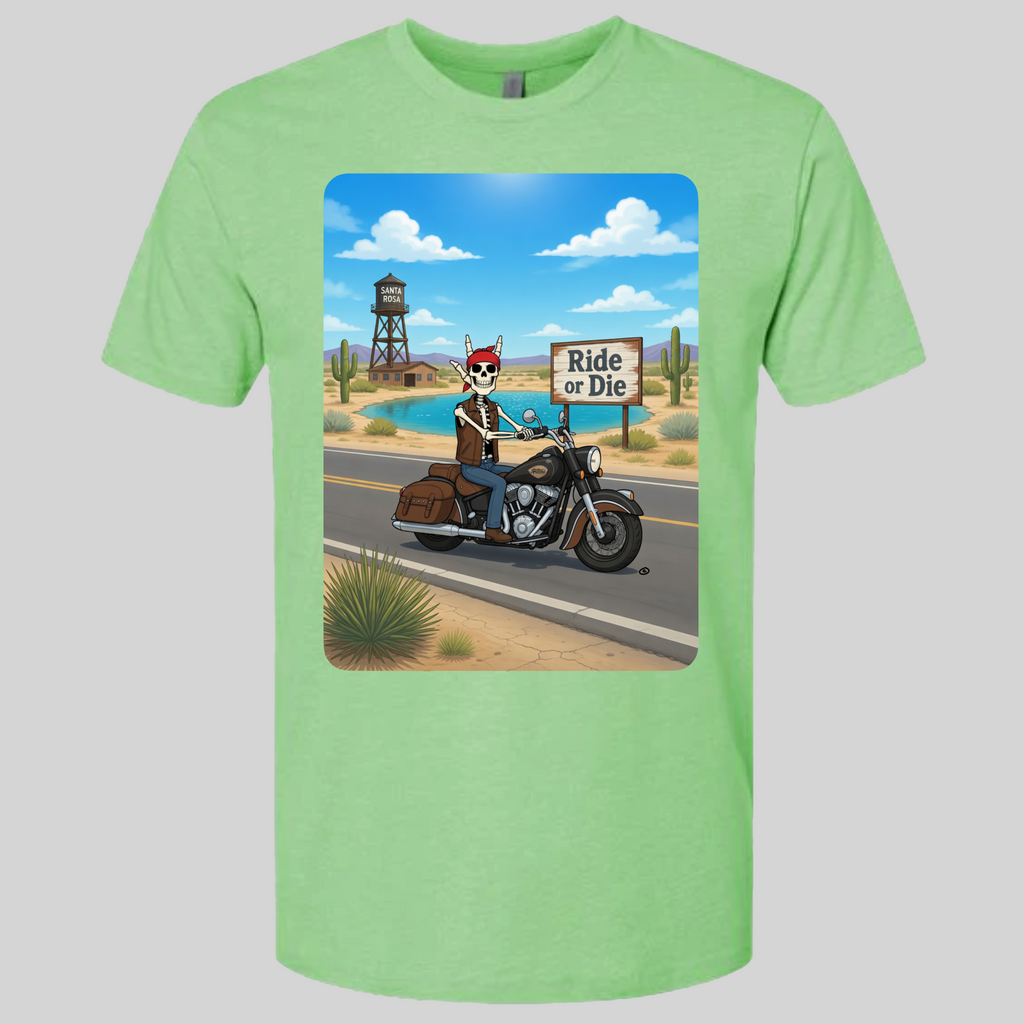 Skelly - On Route 66, The Blue Hole T-Shirt