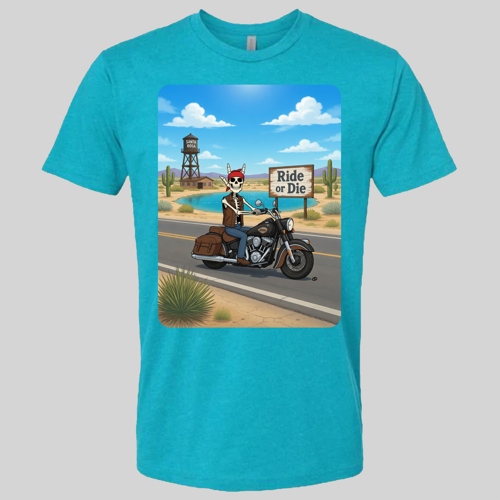 Skelly - On Route 66, The Blue Hole T-Shirt