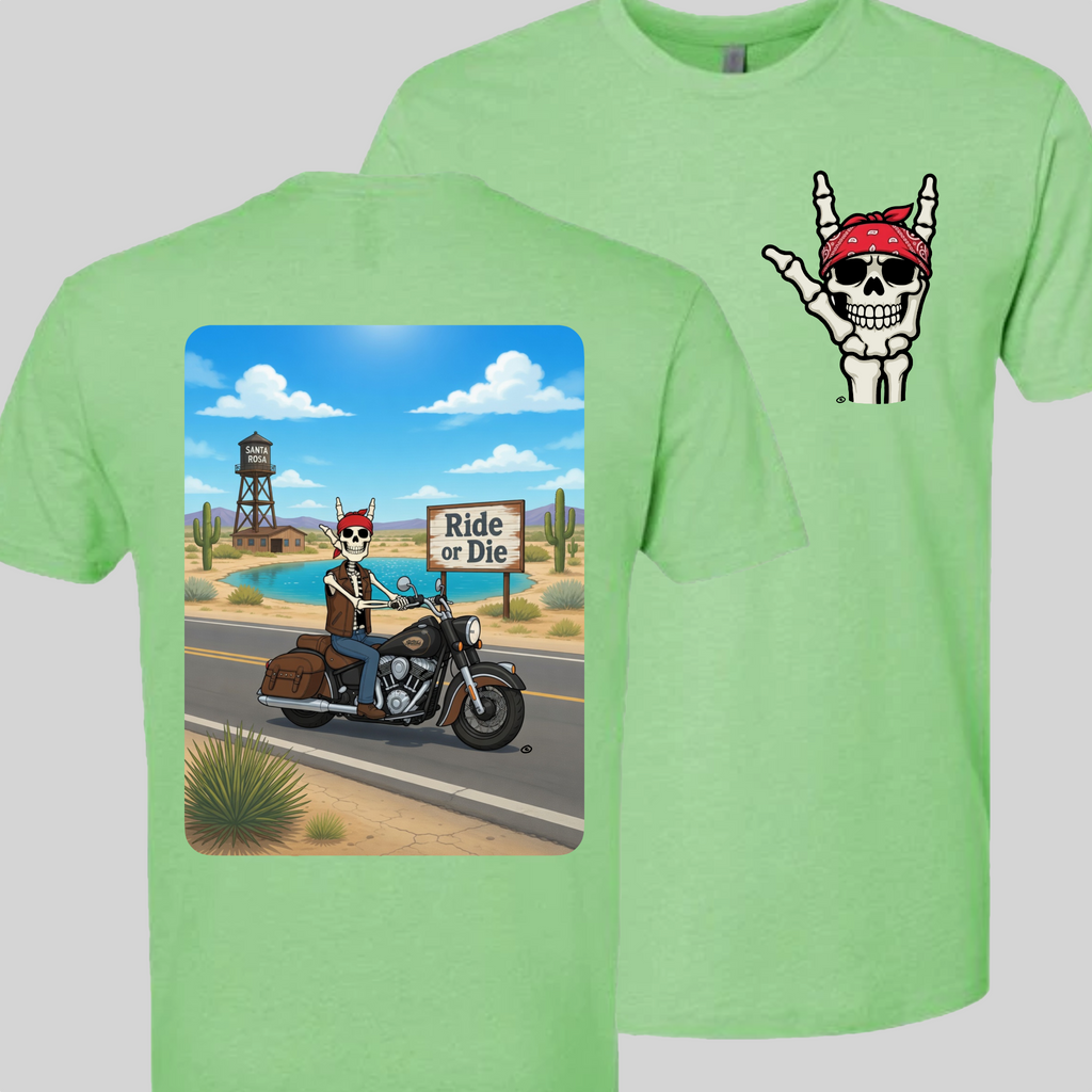 Skelly - On Route 66, The Blue Hole T-Shirt