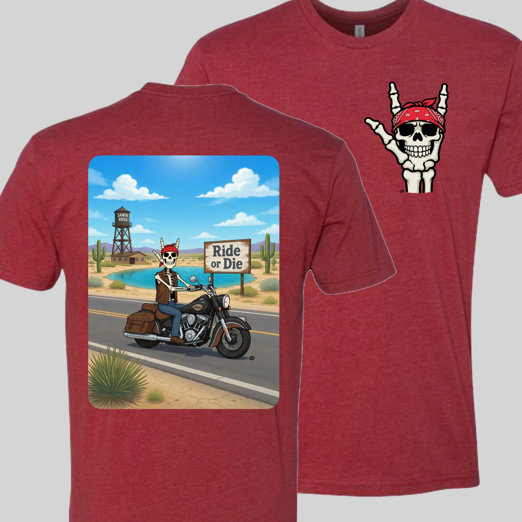Skelly - On Route 66, The Blue Hole T-Shirt