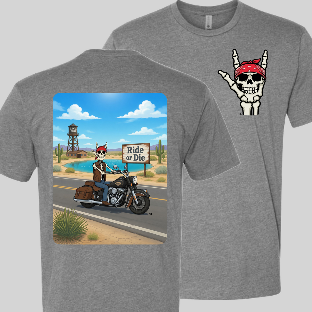 Skelly - On Route 66, The Blue Hole T-Shirt