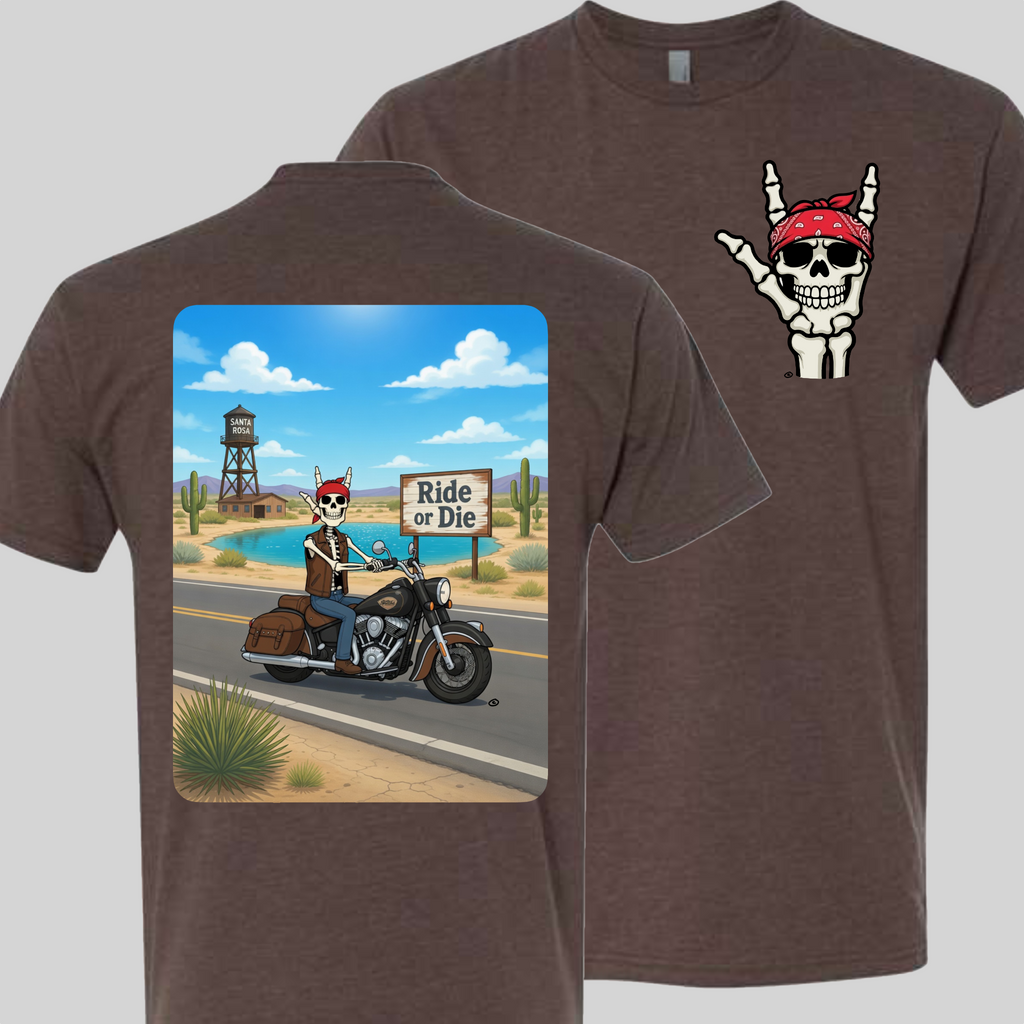 Skelly - On Route 66, The Blue Hole T-Shirt